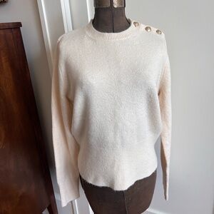 Merino/Alpaca Blend Sweater by J. Crew